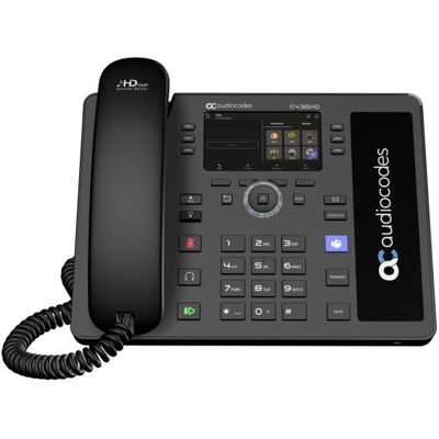 Teléfono IP Audiocodes C435HD pantalla táctil 4,3" Android PoE Gigabit Teléfono IP Audiocodes C435HD pantalla táctil 4,3" Android PoE Gigabit