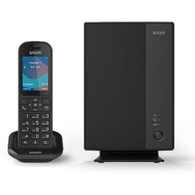 Estación Base DECT Snom M253 VoIP 300 m 10 Auriculares PoE Estación Base DECT Snom M253 VoIP 300 m 10 Auriculares PoE