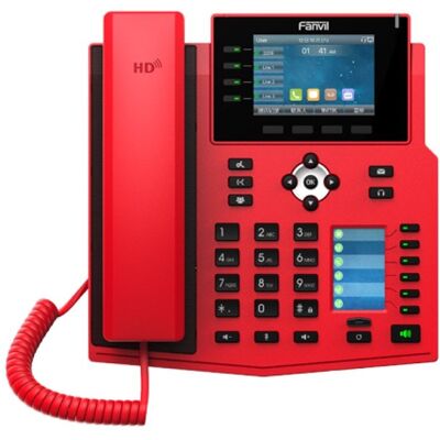 Fanvil X5U-R Teléfono VoIP Rojo Fanvil X5U-R Teléfono VoIP Rojo