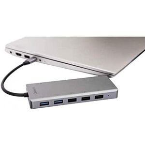 Silver HT 17126 Dock para portátil - USB 3.2 Gen 1 - Negro Silver HT 17126 Dock para portátil - USB 3.2 Gen 1 - Negro