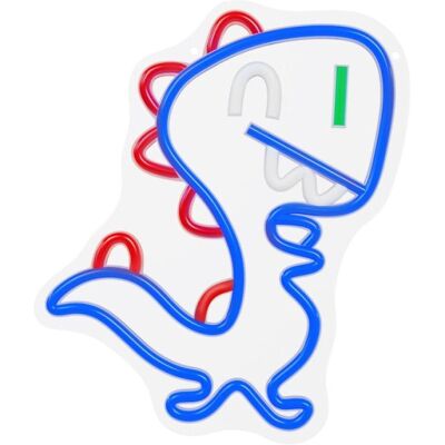 Forever Neon Led Jurassic Baby Dino Blue Forever Neon Led Jurassic Baby Dino Blue