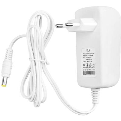 OEM Alimentador 12v Blanco 1.5a OEM Alimentador 12v Blanco 1.5a