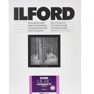 Ilford Multigrade RC Deluxe Papel Brillante - 30x40cm Papel Fotográfico Ilford Multigrade RC Deluxe Papel Brillante - 30x40cm Papel Fotográfico
