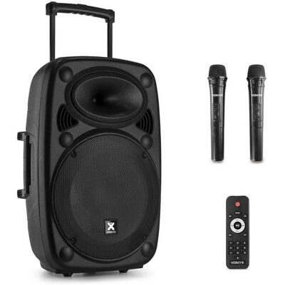 Altavoces Vonyx Karaoke inalámbricos 1000 W con bluetooth y mando a distancia Altavoces Vonyx Karaoke inalámbricos 1000 W con bluetooth y mando a distancia