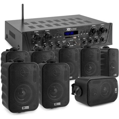 power-dynamics Pack audio Power Dynamics PV240BT 400W RMS Bluetooth MP3 Radio FM 4 zonas power-dynamics Pack audio Power Dynamics PV240BT 400W RMS Bluetooth MP3 Radio FM 4 zonas