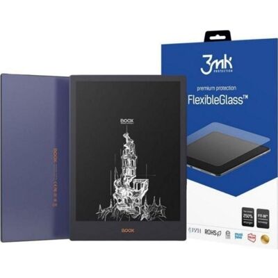 3MK Onyx Boox Note 5 Vidrio Híbrido Flexible - Protección de Borde a Borde 3MK Onyx Boox Note 5 Vidrio Híbrido Flexible - Protección de Borde a Borde