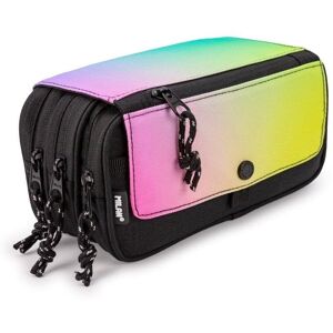 Estuche Portatodo Triple Milan Sunset Con Cuatro Cremalleras Estuche Portatodo Triple Milan Sunset Con Cuatro Cremalleras