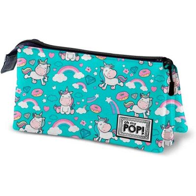 Estuche Portatodo Triple Karactermania Cutie 23x11x4 cm Estuche Portatodo Triple Karactermania Cutie 23x11x4 cm