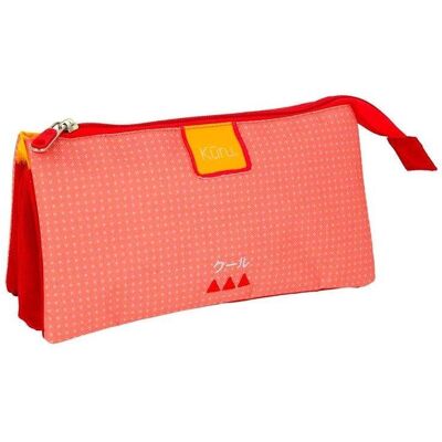 grafoplas Estuche Portatodo Triple Plano Grafoplás Kūru Rosa 22.5 x 12 x 14 cm grafoplas Estuche Portatodo Triple Plano Grafoplás Kūru Rosa 22.5 x 12 x 14 cm