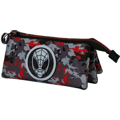 Estuche escolar portatodo triple Spiderman Karactermania multicolor Estuche escolar portatodo triple Spiderman Karactermania multicolor