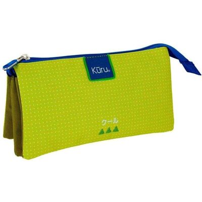 grafoplas Estuche Portatodo Triple Plano Grafoplás Kūru Verde 22.5 x 12 x 14 cm grafoplas Estuche Portatodo Triple Plano Grafoplás Kūru Verde 22.5 x 12 x 14 cm