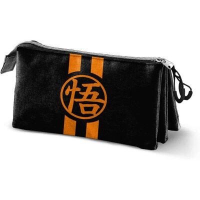 Estuche escolar portatodo triple Dragon Ball Karactermania Negro 23 x 11 x 7 cm Estuche escolar portatodo triple Dragon Ball Karactermania Negro 23 x 11 x 7 cm