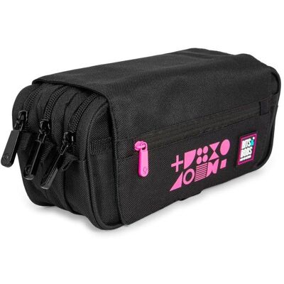 grafoplas Estuche Portatodo Triple Grafoplás Bits and Bobs Fluor Fucsia grafoplas Estuche Portatodo Triple Grafoplás Bits and Bobs Fluor Fucsia