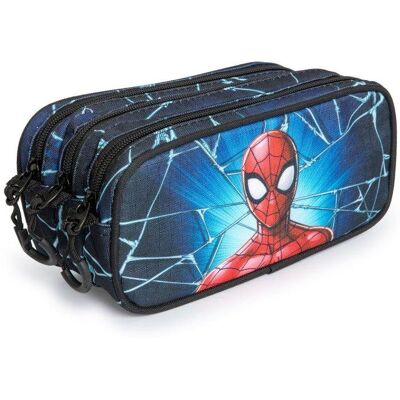 Estuche Escolar Triple Portatodo Karactermania Spiderman Maximum Negro Estuche Escolar Triple Portatodo Karactermania Spiderman Maximum Negro