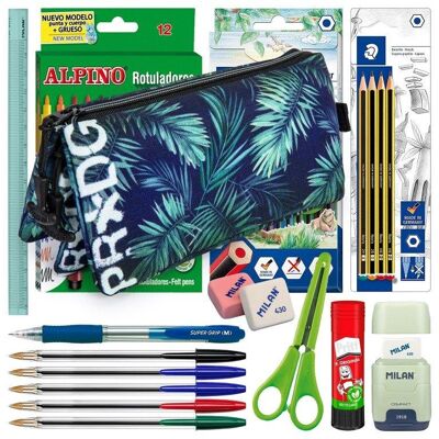 Estuche Triple Karactermania PRODG Portatodo Escolar 40 Utensilios Estuche Triple Karactermania PRODG Portatodo Escolar 40 Utensilios