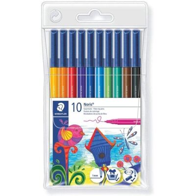 Rotuladores Staedtler Noris Club Estuche 10 Colores Dry Safe Rotuladores Staedtler Noris Club Estuche 10 Colores Dry Safe