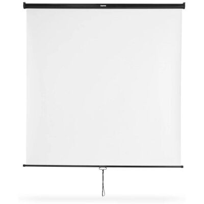 Pantalla de proyección Hama 00021576 Manual 17,5 cm 1:1 Blanco Pantalla de proyección Hama 00021576 Manual 17,5 cm 1:1 Blanco
