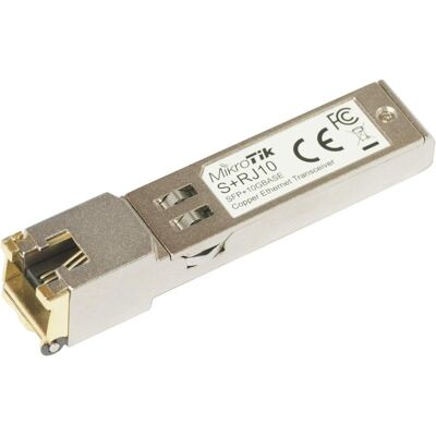 Mikrotik S+RJ10 Red Módulo Transceptor 10000 Mbit/s SFP+ Mikrotik S+RJ10 Red Módulo Transceptor 10000 Mbit/s SFP+