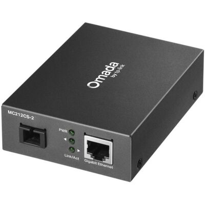 Convertidor de red TP-Link MC212CS-20 monomodo 1000 Mbit/s 20 km SC Convertidor de red TP-Link MC212CS-20 monomodo 1000 Mbit/s 20 km SC