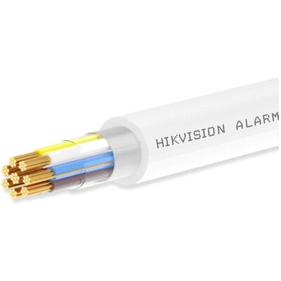Cable de Alarma Blindado Hikvision DS-1AC2B6APL1 LSZH CPR ECA 100 m Blanco Cable de Alarma Blindado Hikvision DS-1AC2B6APL1 LSZH CPR ECA 100 m Blanco