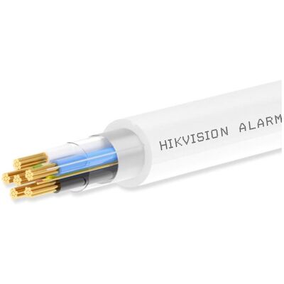 Cable de alarma blindado Hikvision DS-1AC2C4APL1 LSZH CPR Eca 100 m Blanco Cable de alarma blindado Hikvision DS-1AC2C4APL1 LSZH CPR Eca 100 m Blanco