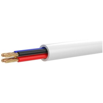 Cable de Alarma Hikvision DS-1AC4AUC1 4 Núcleos 100 m PVC RCP Eca Blanco Cable de Alarma Hikvision DS-1AC4AUC1 4 Núcleos 100 m PVC RCP Eca Blanco