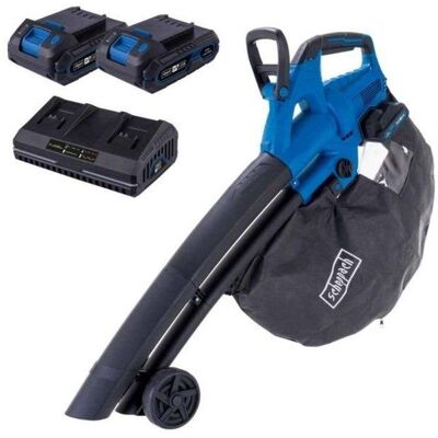 Soplador y aspirador Scheppach BC-BLV720-X inalámbrico 4 en 1 40V 210 km/h 720 m³/h Soplador y aspirador Scheppach BC-BLV720-X inalámbrico 4 en 1 40V 210 km/h 720 m³/h