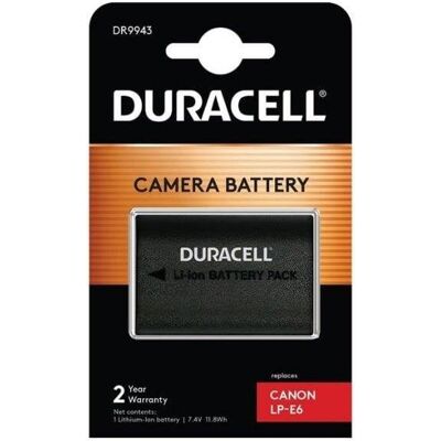 Batería Duracell DR9943 1600 mAh 7,4 V Ión de Litio para Cámara Batería Duracell DR9943 1600 mAh 7,4 V Ión de Litio para Cámara