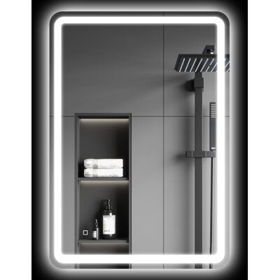 Homcom Espejo De Baño Con Luces Led 70x100 Cm 3 Temperaturas De Color Regulable Homcom Espejo De Baño Con Luces Led 70x100 Cm 3 Temperaturas De Color Regulable