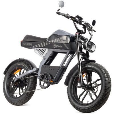 Bicicleta Eléctrica Youin BK7100 Las Vegas 250W 43Nm Autonomía 100km Suspensión Total FAT 20" Shimano Altus 7V Bicicleta Eléctrica Youin BK7100 Las Vegas 250W 43Nm Autonomía 100km Suspensión Total FAT 20" Shimano Altus 7V