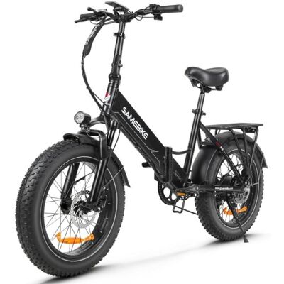 samebikes Bicicleta eléctrica SAMEBIKE LOTDM200-II 750W 48V 13Ah plegable suspensión completa LCD samebikes Bicicleta eléctrica SAMEBIKE LOTDM200-II 750W 48V 13Ah plegable suspensión completa LCD