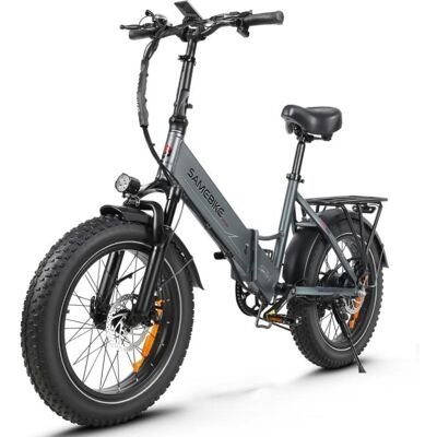 samebikes Bicicleta eléctrica SAMEBIKE LOTDM200-II 750W 48V 13Ah plegable fat bike 20x4 pulgadas samebikes Bicicleta eléctrica SAMEBIKE LOTDM200-II 750W 48V 13Ah plegable fat bike 20x4 pulgadas