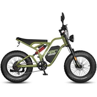 Bicicleta Eléctrica Fafrees F20 Ultra Motor 750W Batería 48V 25Ah Suspensión Completa Verde Bicicleta Eléctrica Fafrees F20 Ultra Motor 750W Batería 48V 25Ah Suspensión Completa Verde