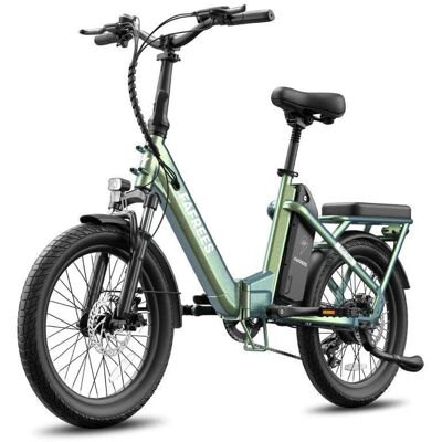 Bicicleta Eléctrica Plegable Fafrees F20 Flex 250W 36V 20Ah Verde Morado Bicicleta Eléctrica Plegable Fafrees F20 Flex 250W 36V 20Ah Verde Morado