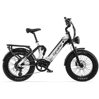 Bicicleta Eléctrica Cyrusher Kommoda Pro 250W 20" Neumáticos Anchos Bicicleta Eléctrica Cyrusher Kommoda Pro 250W 20" Neumáticos Anchos