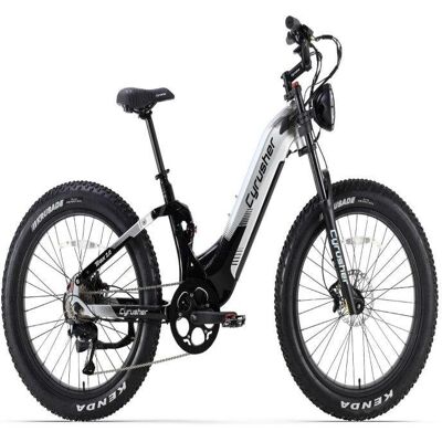 Bicicleta eléctrica Cyrusher Trax 2.0 52V 20Ah Suspensión 4 Barras Shimano 9V Bicicleta eléctrica Cyrusher Trax 2.0 52V 20Ah Suspensión 4 Barras Shimano 9V