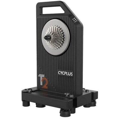 Entrenador de Bicicleta Cycplus T2 - Resistencia Realista Cassette 8-12 Velocidades Entrenador de Bicicleta Cycplus T2 - Resistencia Realista Cassette 8-12 Velocidades
