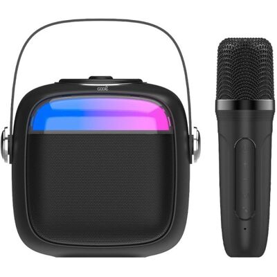 Cool Mini Karaoke Bluetooth 6W - Altavoz, Micrófono Cool Mini Karaoke Bluetooth 6W - Altavoz, Micrófono