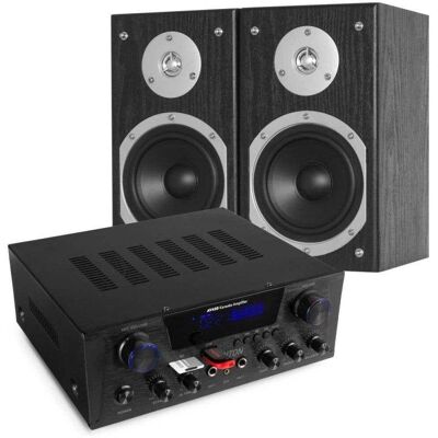 Sistema estéreo Fenton AV120BT 120W RMS Bluetooth USB AUX Karaoke Sistema estéreo Fenton AV120BT 120W RMS Bluetooth USB AUX Karaoke