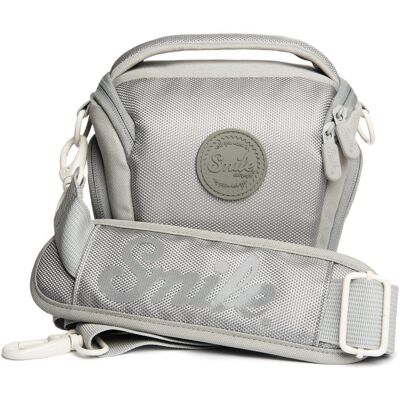 Bolsa de cámara Smile - Gris para DSLR Bolsa de cámara Smile - Gris para DSLR