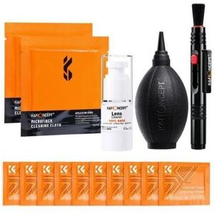 kf-concept Kit limpieza óptica K&F Concept 15 en 1 incluye 10 toallitas, 2 paños, soplador, líquido y cepillo 2 en 1 kf-concept Kit limpieza óptica K&F Concept 15 en 1 incluye 10 toallitas, 2 paños, soplador, líquido y cepillo 2 en 1