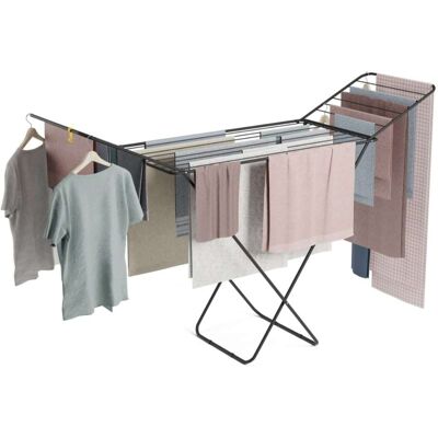 Newlux Stand V20 Tendedero Plegable Negronegro Newlux Stand V20 Tendedero Plegable Negronegro