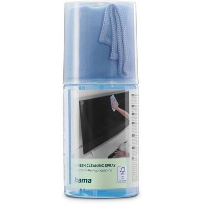 Kit de limpieza Hama 00221093 para pantallas LCD LED Plasma 200 ml paño incluido Kit de limpieza Hama 00221093 para pantallas LCD LED Plasma 200 ml paño incluido