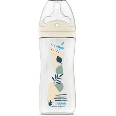 Biberon Anti-colique Dodie 330 Ml +6 Mois, Tétine Multi-perforée Biomimétique Débit 3, Bleu Biberon Anti-colique Dodie 330 Ml +6 Mois, Tétine Multi-perforée Biomimétique Débit 3, Bleu