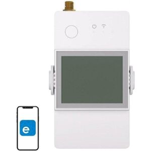 Medidor de Energía Sonoff POW CT WiFi 100A ESP32 Antena Externa SMA Riel DIN Medidor de Energía Sonoff POW CT WiFi 100A ESP32 Antena Externa SMA Riel DIN