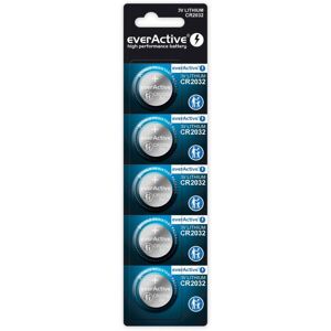 Batería Everactive CR20325BL CR2032 Litio 3V Pack 5x 210mAh Batería Everactive CR20325BL CR2032 Litio 3V Pack 5x 210mAh