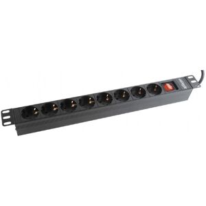 Gembird GB-1011 Regleta para Rack 19" 8 Tomas Gembird GB-1011 Regleta para Rack 19" 8 Tomas