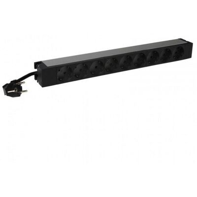 Legrand Unidad de Distribución de Energía (PDU) para Rack 19" 1U con 9 Salidas AC Negro Legrand Unidad de Distribución de Energía (PDU) para Rack 19" 1U con 9 Salidas AC Negro