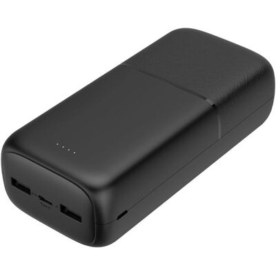 Batería externa Akashi ALTPB30COMPBL 30000 mAh Negra litio Batería externa Akashi ALTPB30COMPBL 30000 mAh Negra litio