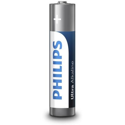 Pila AAA Philips LR03E4B/10 Alcalina 1,5 V Pack 4 unidades ExtremeLife Pila AAA Philips LR03E4B/10 Alcalina 1,5 V Pack 4 unidades ExtremeLife